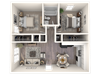 B2 - 975-1050 square feet B2 - 975-1050 square feet